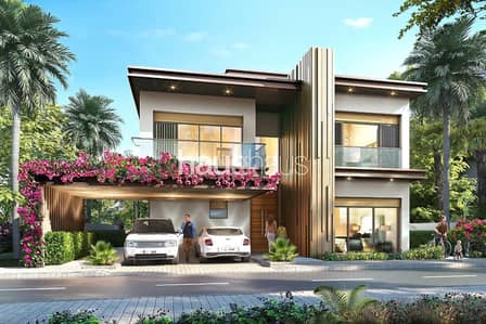 6 Bedroom Villa for Sale in DAMAC Lagoons, Dubai - Waterfront living | Private | Limited supply