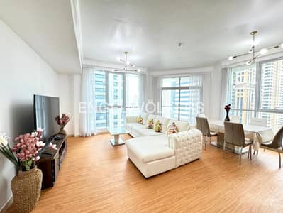 2 Bedroom Flat for Rent in Dubai Marina, Dubai - Fully Furnished | Big Layout | Upgraded