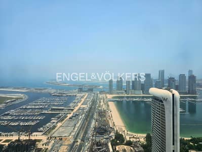 2 Bedroom Flat for Rent in Dubai Marina, Dubai - Full Sea View | Upgraded | Unfurnished | Vacant