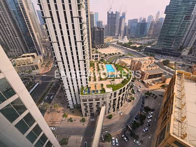 2 Bedroom Apartment for Rent in Downtown Dubai, Dubai - Unfurnished | High Floor | Vacant | Chiller Free