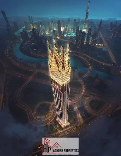 2 Cпальни Апартамент Продажа в Бизнес Бей, Дубай - 230727_Binghatti_JacobCO_View03_Halfres. jpg