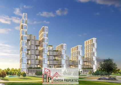 1 Bedroom Apartment for Sale in Sobha Hartland, Dubai - Sobha One - Morning Shot. jpg