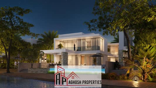 4 Cпальни Вилла Продажа в Аль Сеанниа, Умм-эль-Кайвайн - 4A_LAGOONSIDE NIGHT. jpg