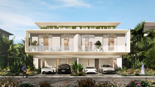 5 Bedroom Villa for Sale in Ajmal Makan City - Sharjah Waterfront, Sharjah - Villa_01 Front view P. jpg