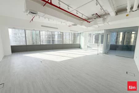 Office for Rent in Jumeirah Lake Towers (JLT), Dubai - Fitted Office | Lake Views | Partitioned