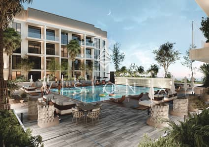 3 Cпальни Апартамент Продажа в Тилал Сити, Шарджа - 03_Pool_Night. jpg