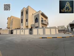 تملك فيلا كورنر بعجمان/الزاهية شامل رسوم التسجيل والتملك.