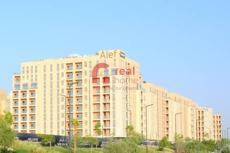 姆瓦伊莱社区， 夏尔迦 单身公寓待售 - almamsha-exterior-with-alef-logo. jpg