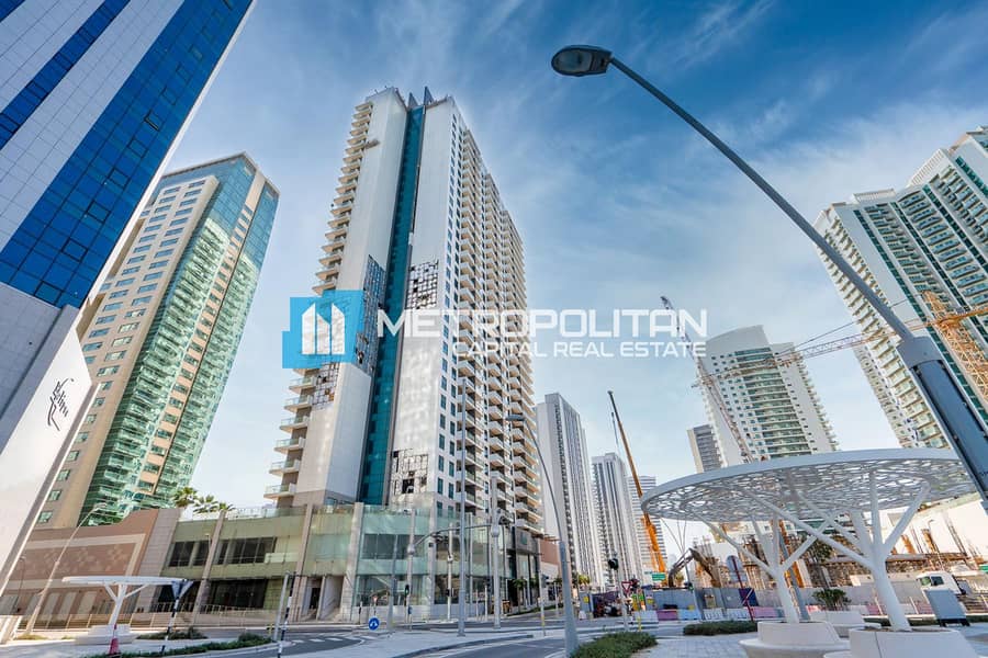 Partial Sea View| 1BR with Balcony| Community Pool