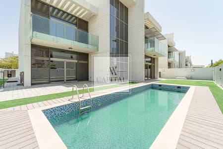 5 Bedroom Villa for Rent in Mohammed Bin Rashid City, Dubai - Single Row | Large Landscaped Garden | Available