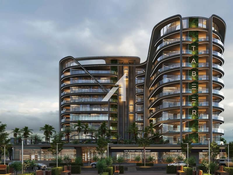 位于阿尔扬街区，Parkside Boulevard by Tabeer 的公寓 715000 AED - 12272261