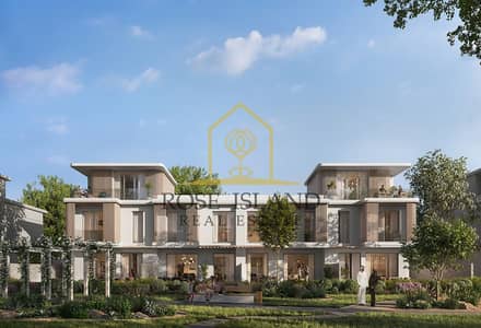 تاون هاوس 4 غرف نوم للبيع في جزيرة الريم، أبوظبي - Thoraya_Townhouse_Back View. jpg