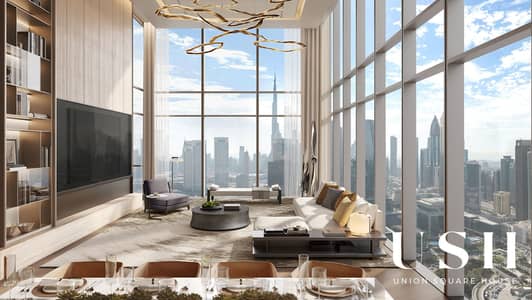 شقة 2 غرفة نوم للبيع في شارع الشيخ زايد، دبي - Jumeirah Residences-Emirates Towers- INT -3BR-L-01. jpg