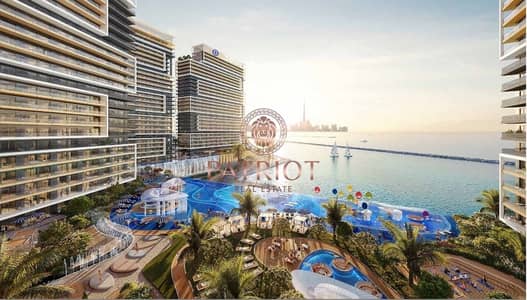 迪拜海港城， 迪拜 1 卧室单位待售 - infinity-pool. jpeg