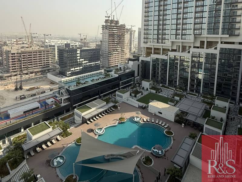 شقة في برج ذا كريست B،ذا كريست،شوبا هارتلاند 1 غرفة 99900 درهم - 12274165