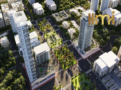 2 Cпальни Апартаменты Продажа в Джумейра Вилладж Серкл (ДЖВС), Дубай - Copy of Skyhills Aeriel Shot. jpg