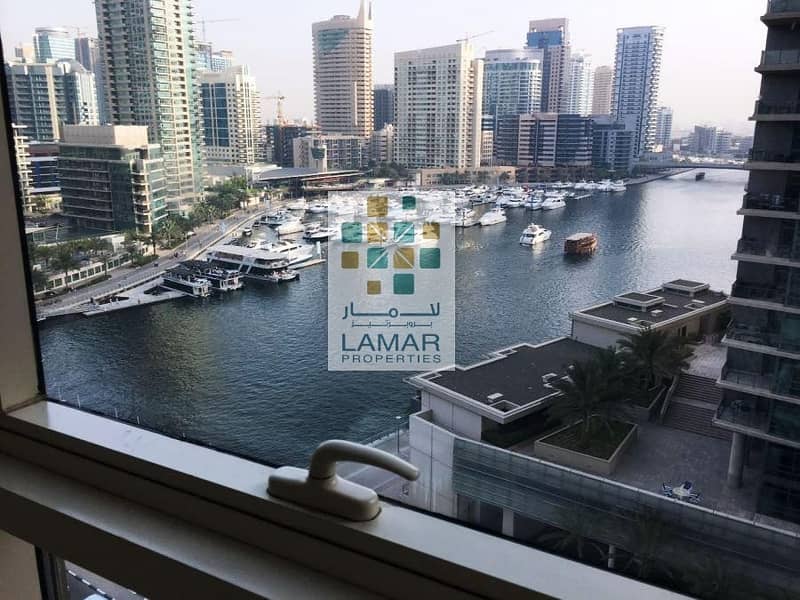 Amazing Full Marina View| Unfurnished 1 bedroom in Marina Quays West