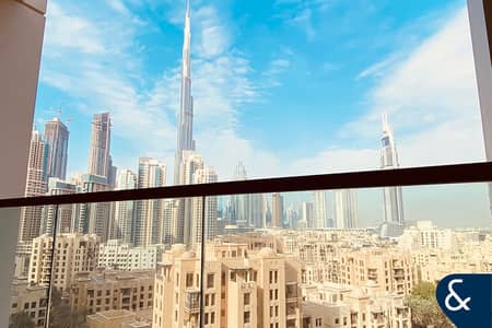 2 Bedroom Apartment for Rent in Downtown Dubai, Dubai - 2 Bed | Unfurnished | Full Burj VIew