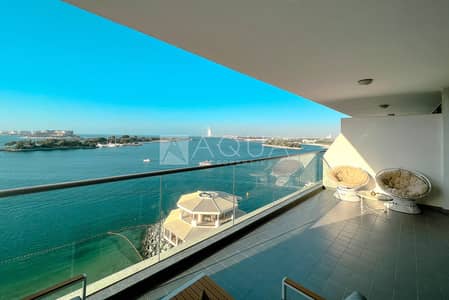1 Bedroom Flat for Rent in Palm Jumeirah, Dubai - Spectacular Sea View | High Floor | Furnished