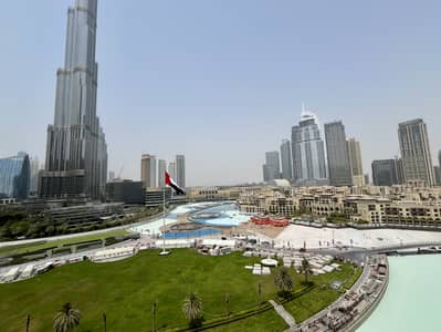 2 Bedroom Flat for Rent in Downtown Dubai, Dubai - Burj View | Spacious Layout | Study | Vacant