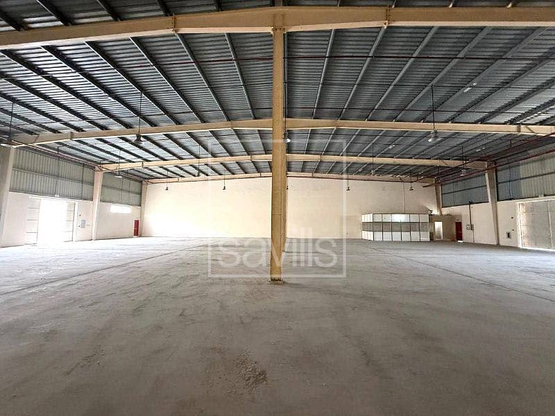 Warehouse | 19 KW Electricity | Prime Location
