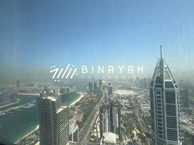 3 Bedroom Apartment for Sale in Dubai Marina, Dubai - FULL PALM VIEW | UNFURNISHED | HUGE OFFICE ROOM