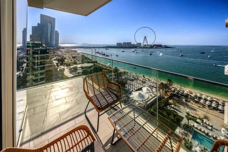 2 Bedroom Apartment for Rent in Jumeirah Beach Residence (JBR), Dubai - Private_Beach_Access___Sea_View___Fully_Furnished_-75. jpg