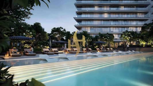 迪拜溪港， 迪拜 1 卧室公寓待售 - Silva-Tower-Pool. jpeg