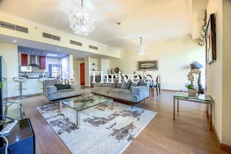 2 Bedroom Flat for Rent in Jumeirah Beach Residence (JBR), Dubai - Upgraded | Partial Sea View | Vacant Now
