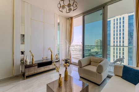 1 Bedroom Apartment for Rent in Al Furjan, Dubai - Luxurious 1BHK + Study | Furnished | Corner Unit