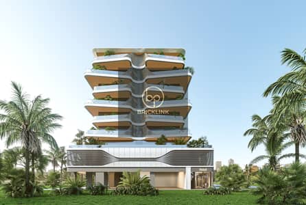 فلیٹ 1 غرفة نوم للبيع في جزر دبي، دبي - The side of the building. jpg