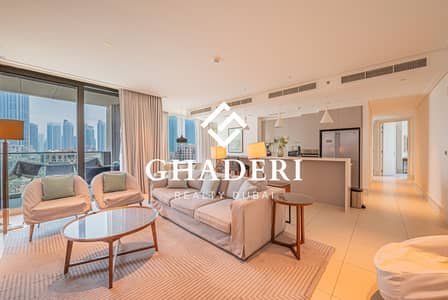 2 Bedroom Flat for Rent in Downtown Dubai, Dubai - Burj Khalifa View I High Floor I Amazing Price