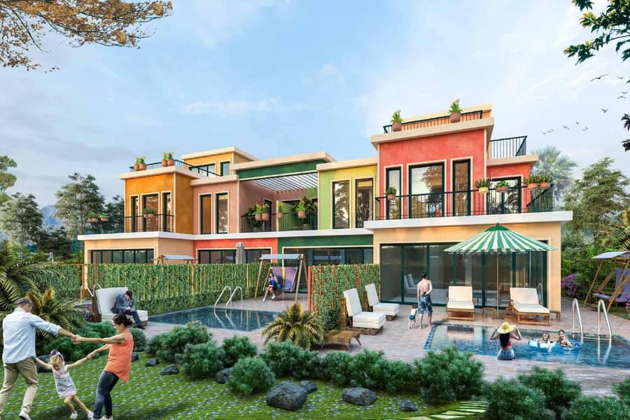 Таунхаус в Дамак Лагунс，Портофино, 3 cпальни, 2400000 AED - 12285318