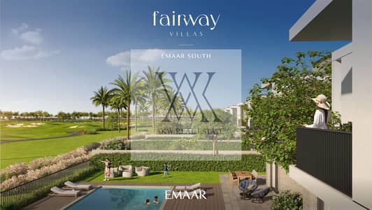 迪拜南部街区， 迪拜 住宅地块待售 - FAIRWAY_BRANDED_RENDER. jpg