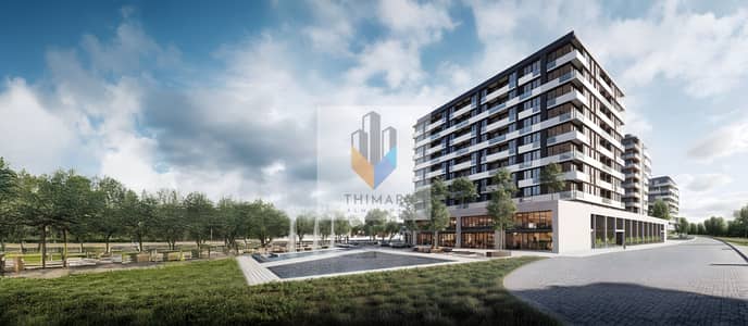 1 Спальня Апартаменты Продажа в Мувайле, Шарджа - Hamsa-3-Exterior-Image-1. jpg