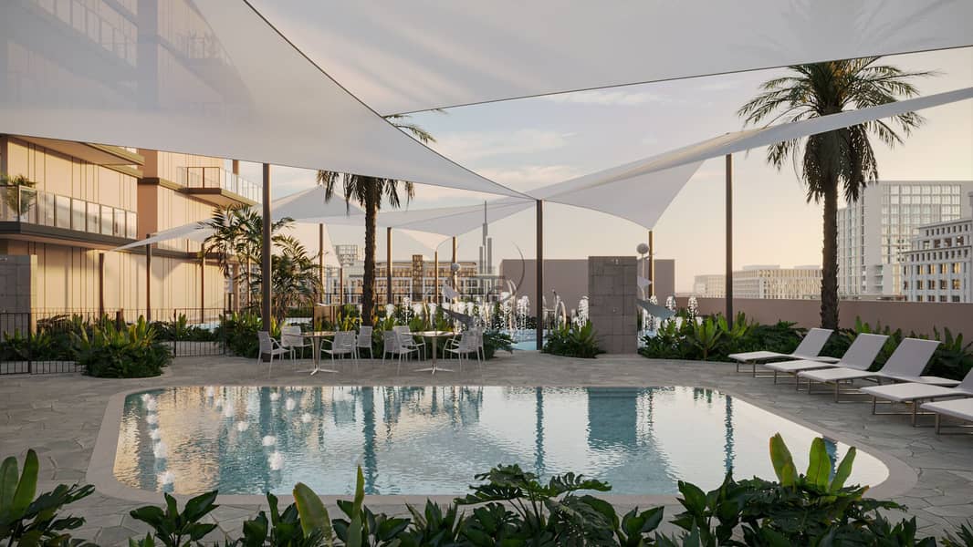 LUXURY 1BR APARTMENT WITH POOL VIEW – DOUBLETREE HILTON RESIDENCES, DUBAI - Image 14