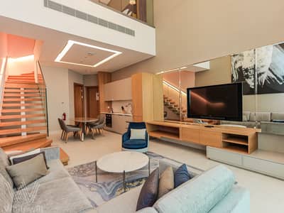 فلیٹ 1 غرفة نوم للايجار في الخليج التجاري، دبي - SLS Hotel & Residences - Unit 3704-6560. JPG