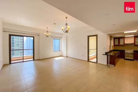 1 Bedroom Apartment for Rent in Jumeirah Beach Residence (JBR), Dubai - Full Marina View I Mid Floor I With Appliances