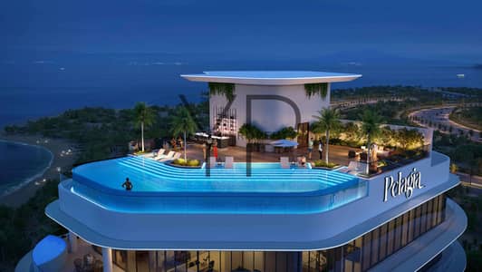 4 Bedroom Penthouse for Sale in Al Marjan Island, Ras Al Khaimah - rooftopInfinityPool. png