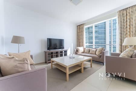 2 Bedroom Apartment for Rent in Jumeirah Beach Residence (JBR), Dubai - Fully Furnished | Full Sea View | Al Bateen