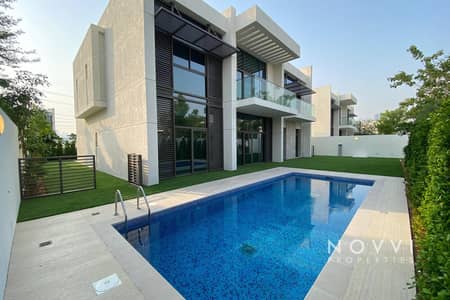 5 Bedroom Villa for Rent in Mohammed Bin Rashid City, Dubai - Brand New Corner Villa | Landscaped | Park Backing