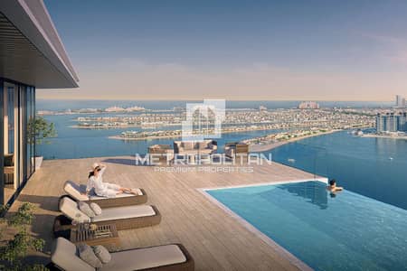 1 Bedroom Flat for Sale in Dubai Harbour, Dubai - Palm Jumeirah and Dubai Eye View| Motivated Seller
