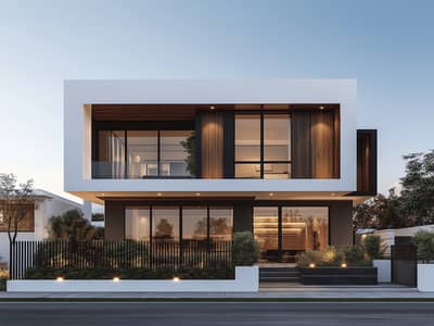 ارض سكنية  للبيع في الباهية، عجمان - ai. interes_Modern_family_house_in_Larnaca_in_the_style_of_minim_1ee0c887-4226-4940-98a8-552543bf6cef. png