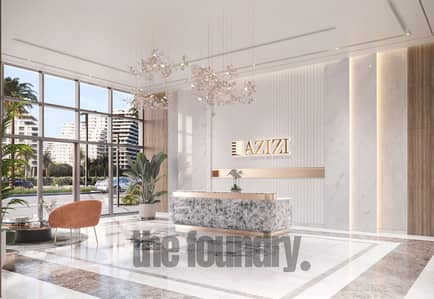 1 Bedroom Flat for Sale in Dubai South, Dubai - Dubai South_Azizi Venice_B 001_Reception View01. jpg