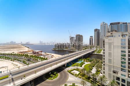 1 Bedroom Apartment for Sale in Dubai Creek Harbour, Dubai - Vacant | Creek & Burj View | Top Floor