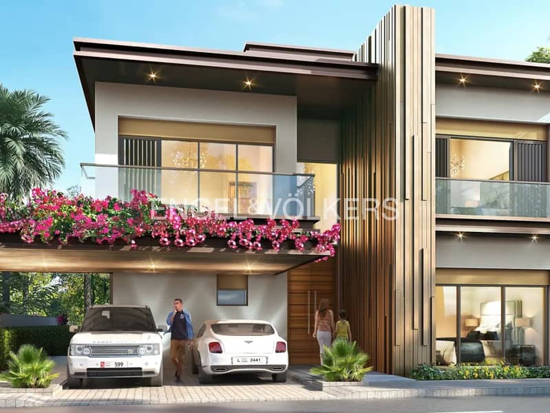 位于大马士革湖住宅，尼斯别墅 6 卧室的别墅 6600000 AED - 12292036