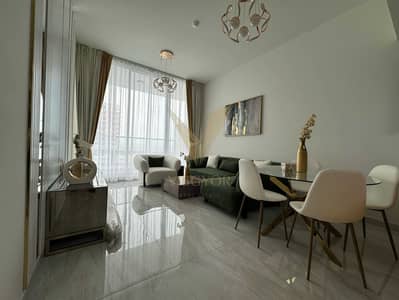 2 Bedroom Flat for Rent in Al Furjan, Dubai - Furnished | Stylish 2-Bed + Study | Gemz by Danube