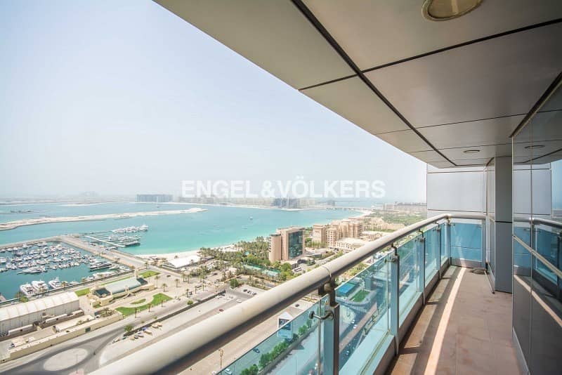 Full Sea View | Unfurnished| With Balcony