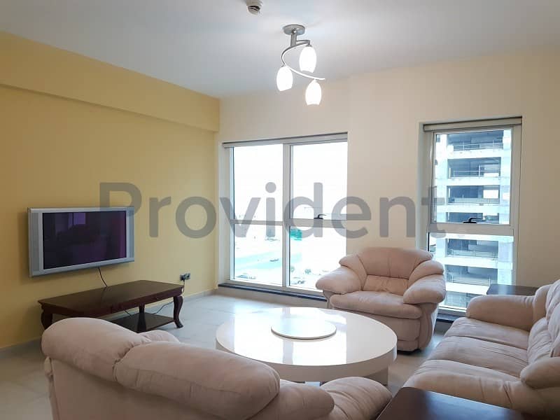 Managed and Exclusive|Semi Furnished 1BR