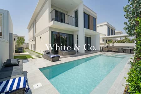 4 Bedroom Villa for Sale in Tilal Al Ghaf, Dubai - Vacant | 10m Pool | Upgraded | Single Row